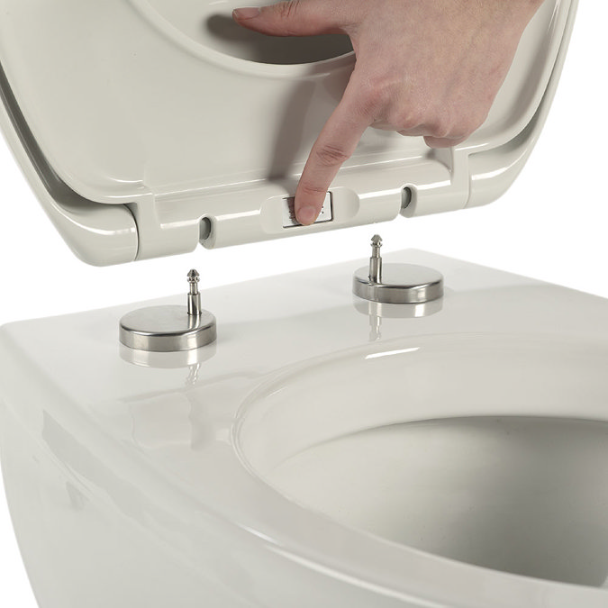 Roper Rhodes Mercury Soft Close Toilet Seat Feature Large Image