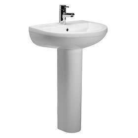 Roper Rhodes Minerva 540mm Basin & Pedestal Large Image