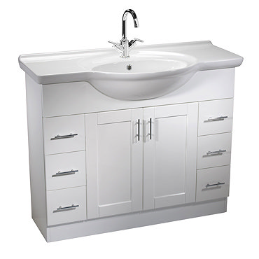 Roper Rhodes New England 1000mm Freestanding Unit with Chrome Handles Profile Large Image
