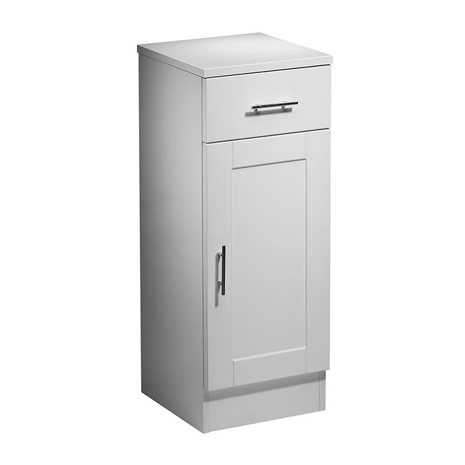 Roper Rhodes New England 300mm Bathroom Storage Cupboard with Chrome Handles Large Image