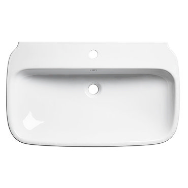 Roper Rhodes Note 750mm Wall Mounted or Countertop Basin - N75SB Profile Large Image