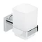Roper Rhodes Pace Frosted Glass Toothbrush Holder - 6116.02 Large Image
