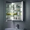 Roper Rhodes Plateau Illuminated Mirror Cabinet - Aluminium - AS515ALIL Feature Large Image
