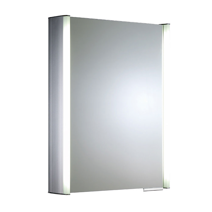 Roper Rhodes Plateau Illuminated Mirror Cabinet - Aluminium - AS515ALIL Large Image