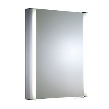 Roper Rhodes Plateau Illuminated Mirror Cabinet - Aluminium - AS515ALIL Profile Large Image