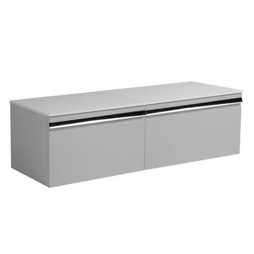 Roper Rhodes Pursuit 1200mm Wall Mounted Unit Only - Light Grey - PUR1200LG Large Image