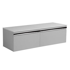 Roper Rhodes Pursuit 1200mm Wall Mounted Unit Only - Light Grey - PUR1200LG Large Image