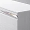 Roper Rhodes Pursuit 1200mm Wall Mounted Unit with Solid Surface Worktop - Gloss White Profile Large