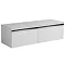 Roper Rhodes Pursuit 1200mm Wall Mounted Unit with Solid Surface Worktop - Gloss White Large Image