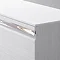 Roper Rhodes Pursuit 600mm Wall Mounted Unit with Solid Surface Worktop - Gloss White Profile Large 
