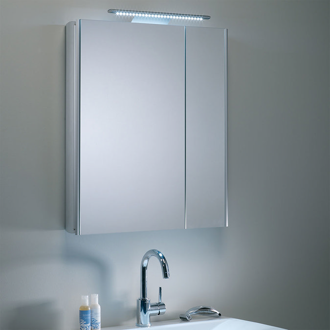 Roper Rhodes Refine Slimline Mirror Cabinet with Electrics - AS615ALSL additional Large Image