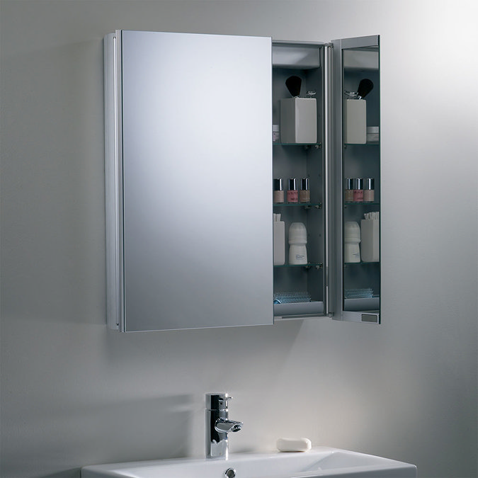 Roper Rhodes Refine Slimline Mirror Cabinet without Electrics - AS615ALSLP Feature Large Image