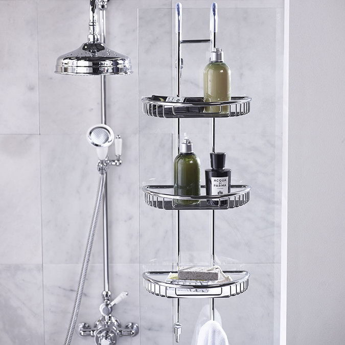 Roper Rhodes Sigma Three Shelf Shower Caddy - CB70.02 Profile Large Image