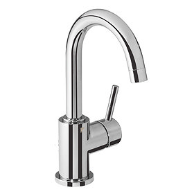 Roper Rhodes Storm Side Action Basin Mixer with Clicker Waste - T221602 Large Image