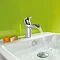 Roper Rhodes Stream Open Spout Basin Mixer with Clicker Waste - T771302 Standard Large Image