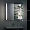 Roper Rhodes Summit Illuminated Mirror Cabinet - Aluminium - AS615ALIL Standard Large Image