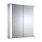 Roper Rhodes Summit Illuminated Mirror Cabinet - Aluminium - AS615ALIL Large Image