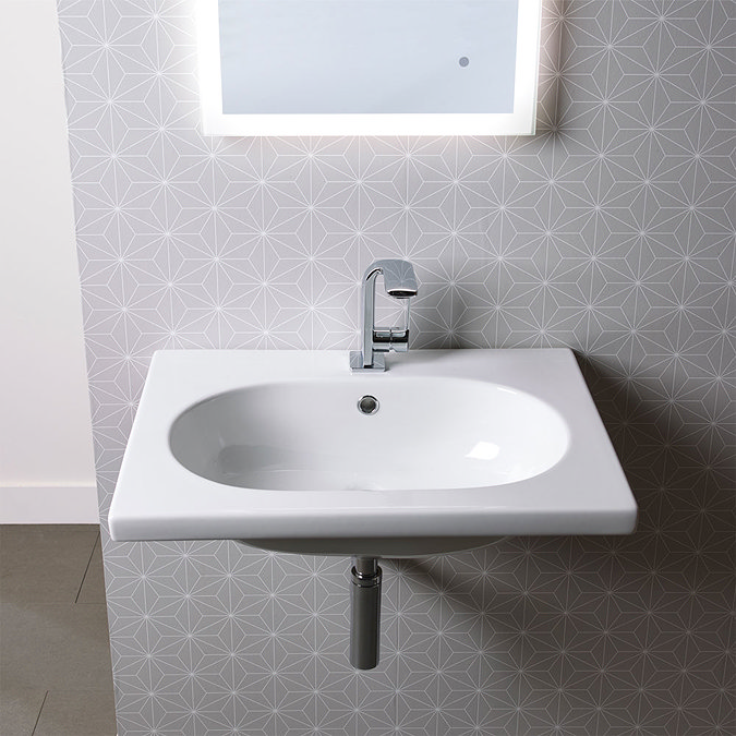 Roper Rhodes Theme 610mm Wall Mounted Basin - T60SB Profile Large Image