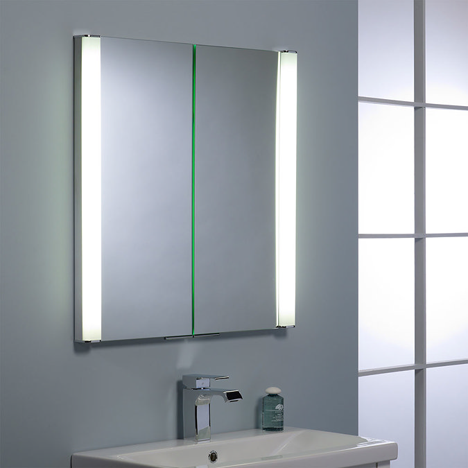 Roper Rhodes Transition Recessible Illuminated Mirror Cabinet - AS242 Standard Large Image