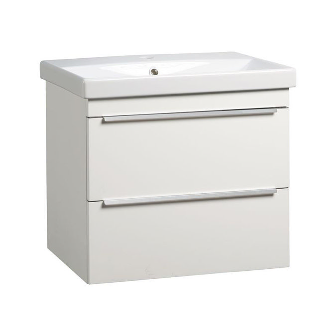 Roper Rhodes Type 600mm Wall Hung Unit & Basin - Gloss White Large Image