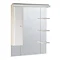 Roper Rhodes Valencia 800mm Mirror with Shelves, Cupboard & Canopy Large Image