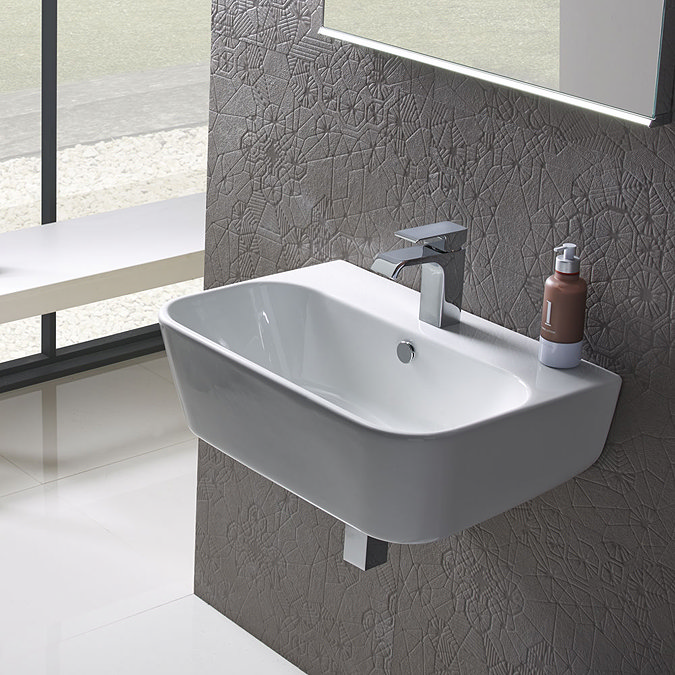 Roper Rhodes Version 750mm Wall Mounted Basin - V75SB Profile Large Image