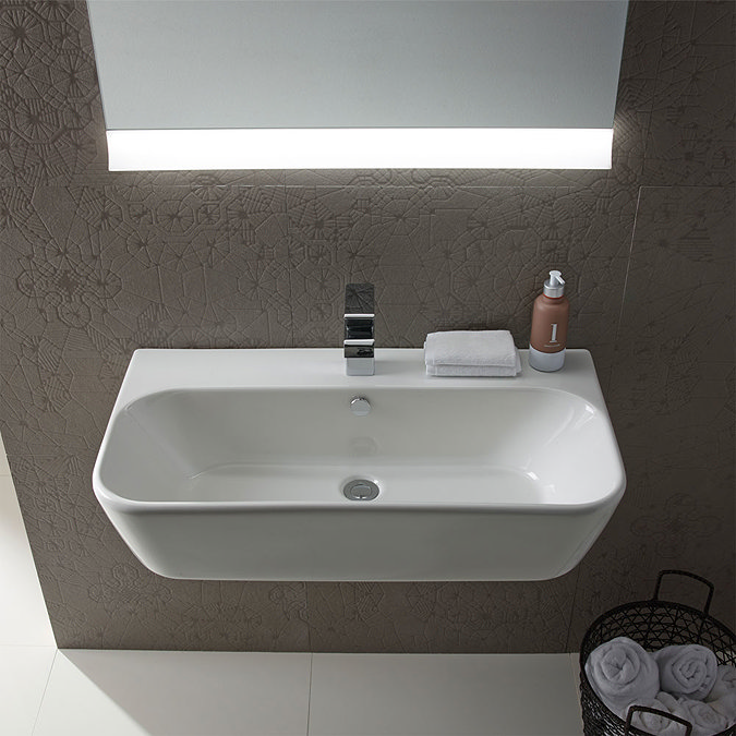 Roper Rhodes Version 850mm Wall Mounted Basin - V85SB Profile Large Image