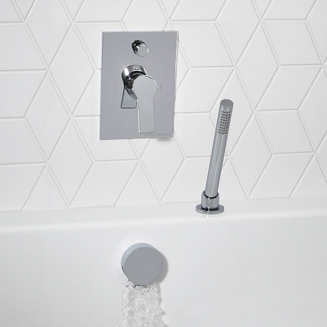Roper Rhodes Vigour Manual Mixer Valve with Diverter - T251802 Profile Large Image