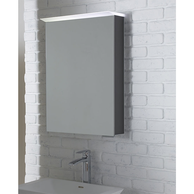 Roper Rhodes Virtue Illuminated Mirror Cabinet - Various Colour Options Standard Large Image