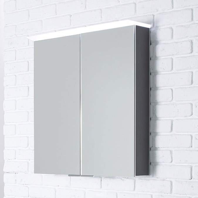 Roper Rhodes Visage Illuminated Mirror Cabinet - Various Colour Options Standard Large Image