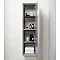 Roper Rhodes Vista 330mm Storage Unit - White/Light Elm Profile Large Image