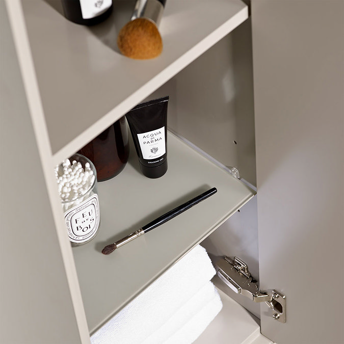 Roper Rhodes Vista 330mm Storage Unit - White/Light Elm Feature Large Image
