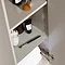 Roper Rhodes Vista 330mm Storage Unit - White/Light Elm Feature Large Image