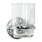 Roper Rhodes Wessex Clear Glass Toothbrush Holder - 3516.02 Large Image