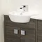 Roper Rhodes Zest 435mm Slimline Semi-Countertop Basin - Z2SCBAS Profile Large Image
