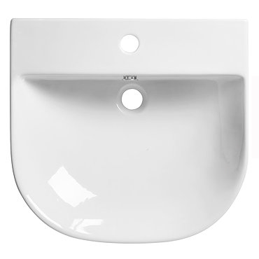 Roper Rhodes Zest 500mm Wall Mounted or Countertop Basin - Z50SB  Profile Large Image