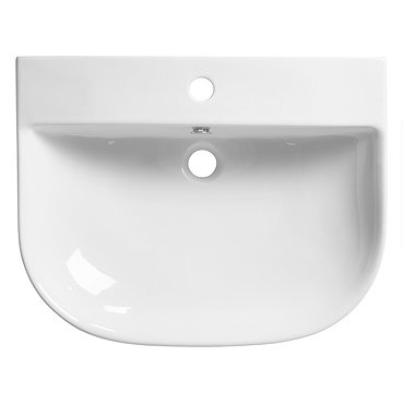 Roper Rhodes Zest 600mm Wall Mounted or Countertop Basin - Z60SB Profile Large Image