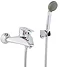 Rosa Single Wall Mounted Bath Shower Mixer Large Image