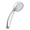 Cruze Round LED Chrome Shower Handset  Standard Large Image