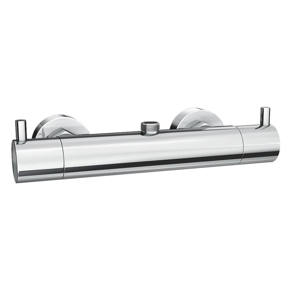 Round Minimalist Top Outlet Bar Shower Valve Large Image