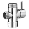 Round Shower Diverter Valve - Chrome Plated Large Image