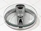 Round Tempered Glass/Chrome Electronic Scale Large Image
