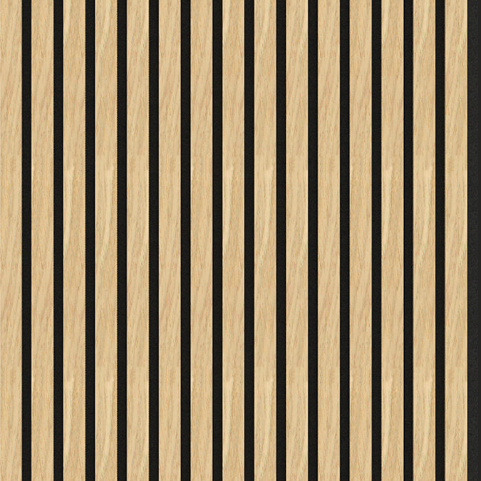 Roxbury 2400 x 600mm Natural Oak Acoustic Wall Panel