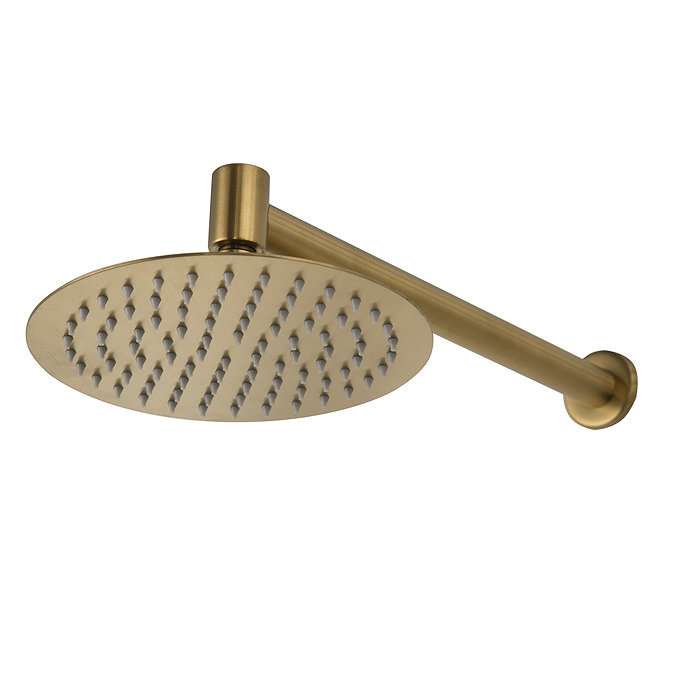 Roxbury Concealed Shower Tower Panel Brushed Brass