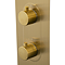 Roxbury Concealed Shower Tower Panel Brushed Brass