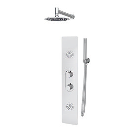 Roxbury Concealed Shower Tower Panel Chrome