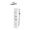 Roxbury Concealed Shower Tower Panel Chrome
