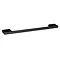 Roxbury Deco Fluted 500mm Satin Blue Vanity Unit - Wall Hung Single Drawer Unit and Matt Black Handle Feature Large Image