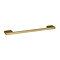 Roxbury Deco Fluted 600mm Grey Vanity Unit - Wall Hung 1-Drawer Unit & Brushed Brass Handle