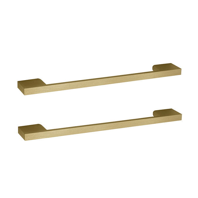 Arezzo Brushed Brass 222mm Bar Handles (192mm Centres)